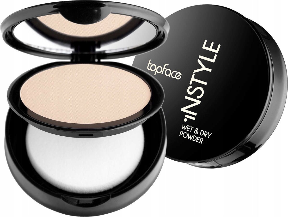 TOPFACE_Instyle Wet&Dry Powder puder do stosowania na mokro i sucho 002 10g