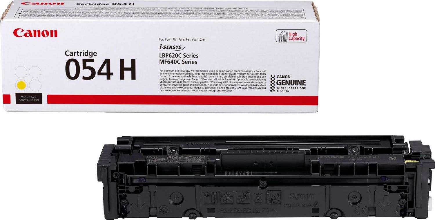 Toner Canon CRG-054H Yellow Oryginał (3025C002)