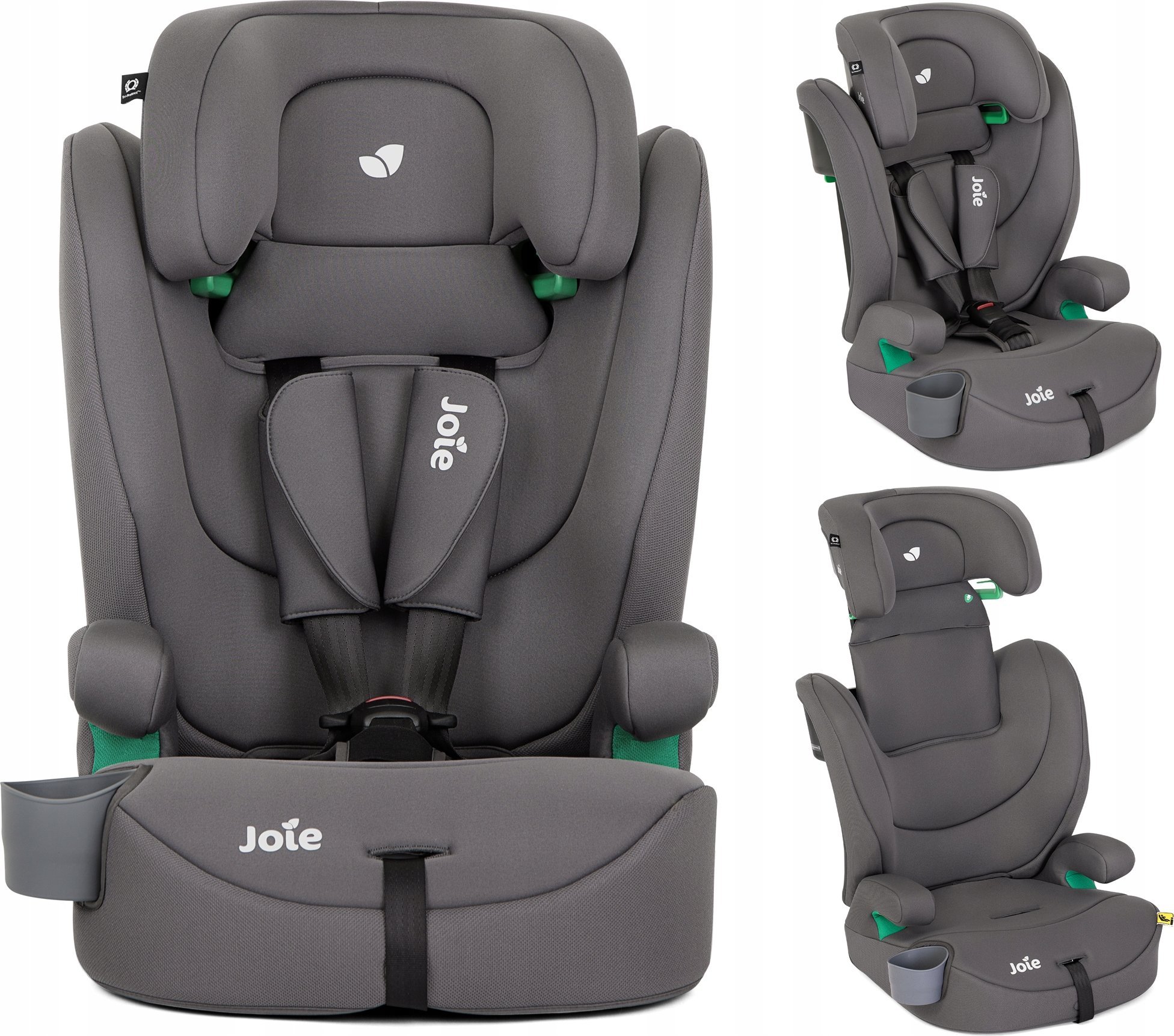 Fotelik samochodowy Joie JOIE car seat EVERY STAGE ELEVATE R129, thunder, C2216AATHD000