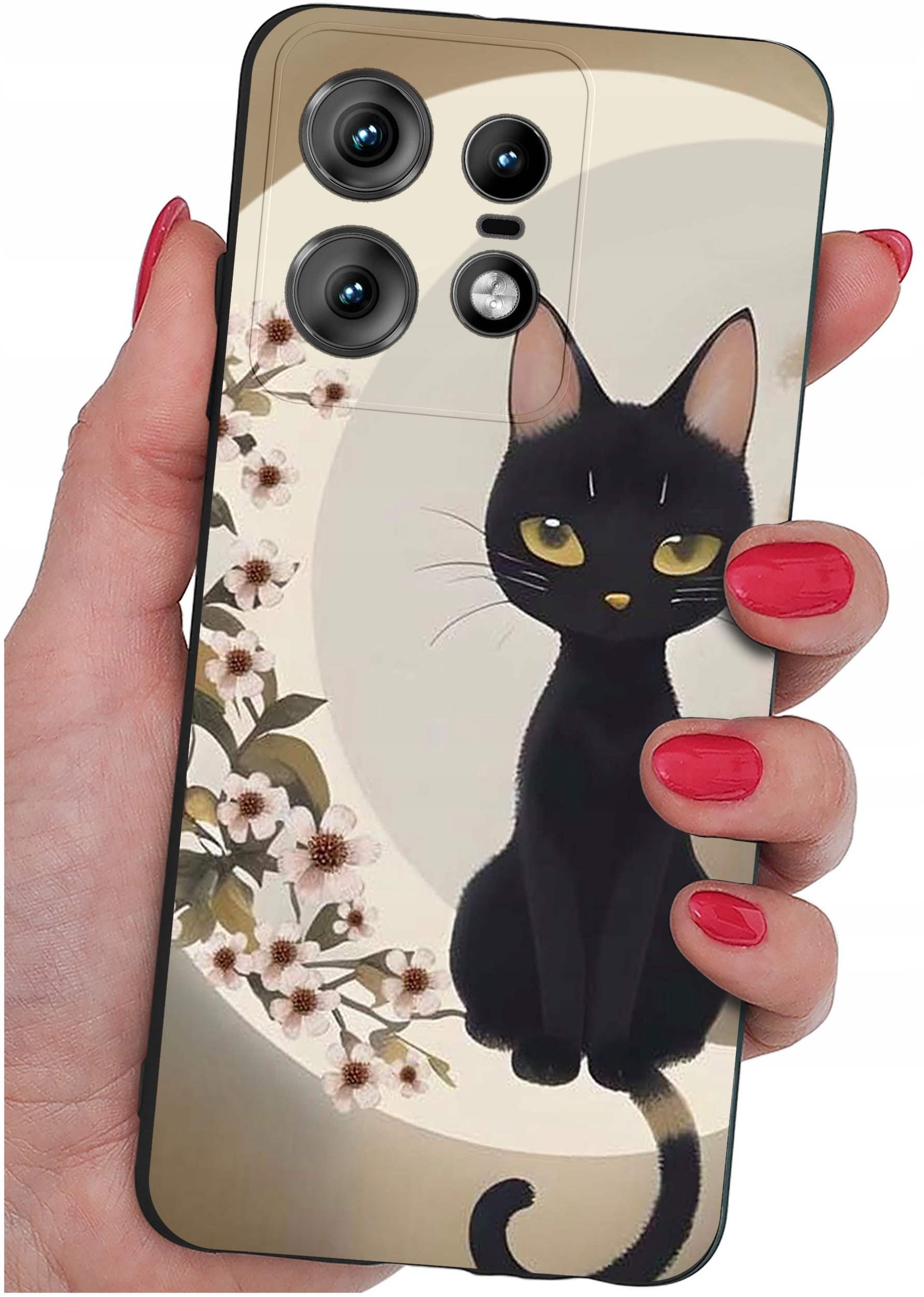 Etui do Motorola Moto EDGE 50 Pro WZORY |SILIKONOWE MATT CASE