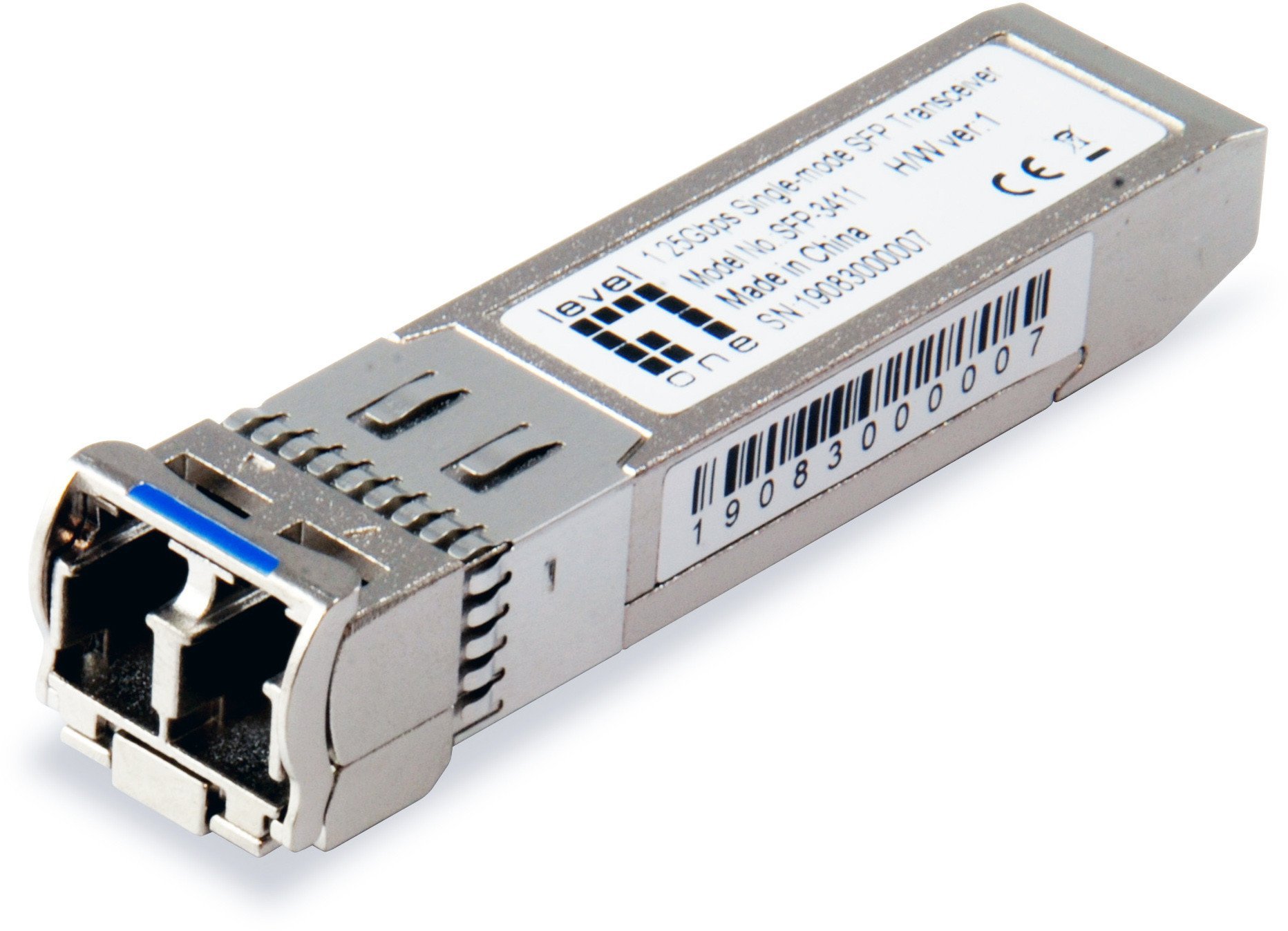 LevelOne SFP-3411 moduł przekaźników sieciowych Swiatłowód 1250 Mbit/s 1310 nm