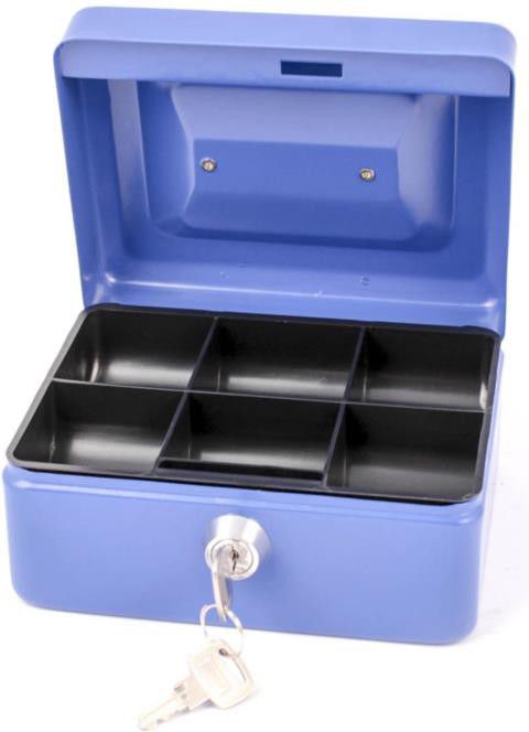 Kaseta na pieniądze 25 x 20 x 9cm z zamkiem (IR KKA3)