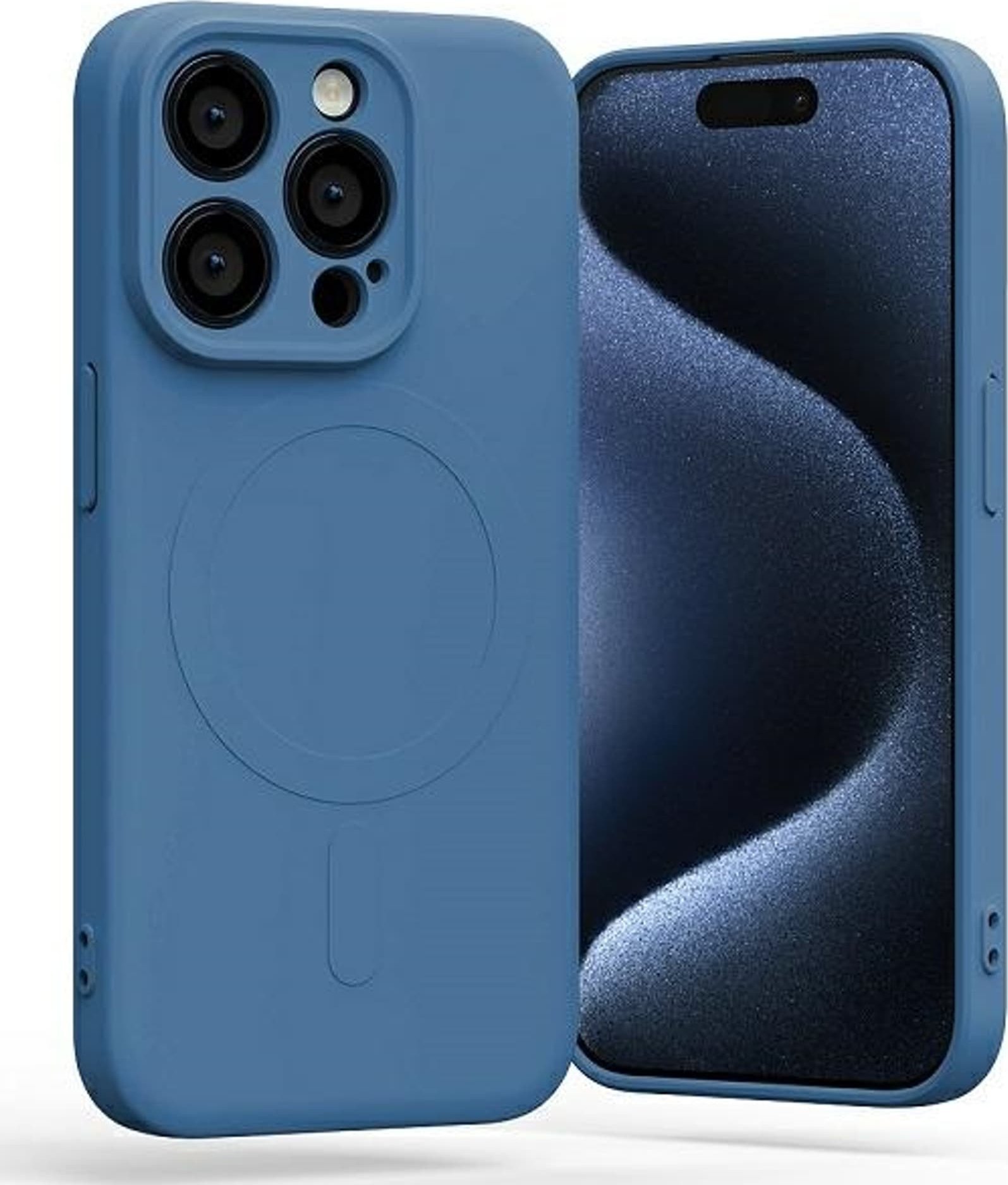 Mercury Mercury MagSafe Semi-Silicone iPhone 15 Pro 6,1" niebieski /blue