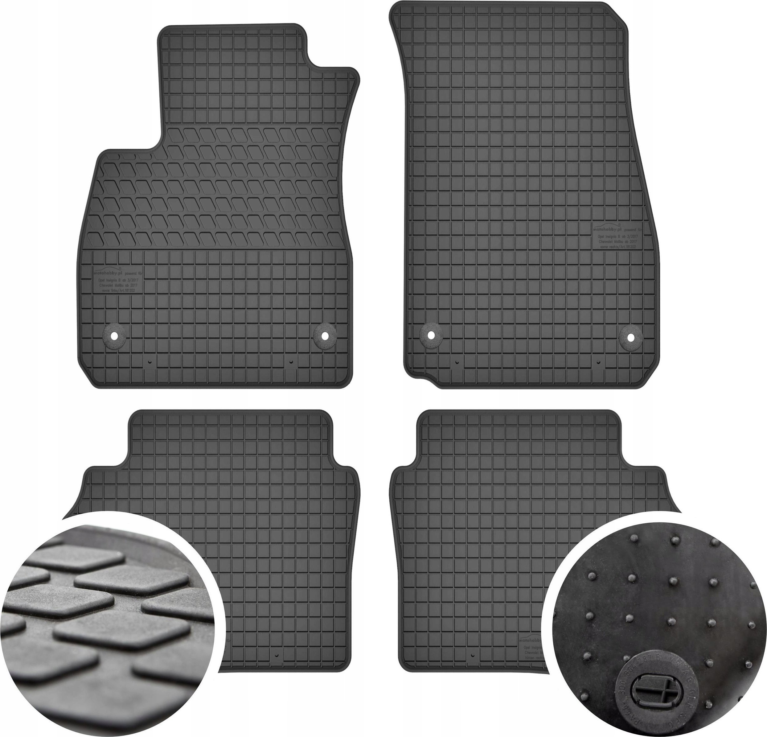 Dywaniki gumowe do Chevrolet Malibu VIII