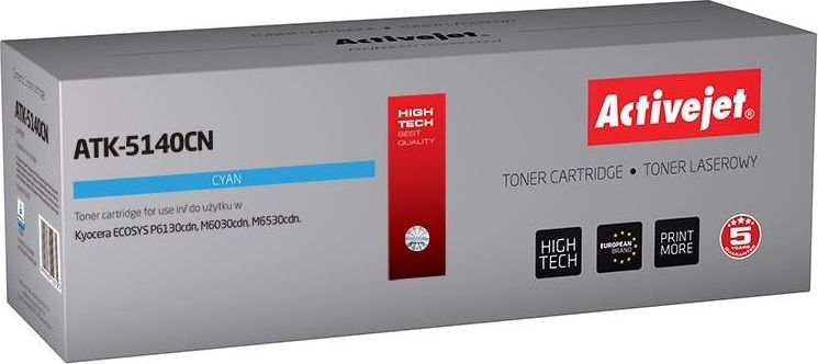 Toner Activejet ATK-5140CN Cyan Zamiennik TK-5140 (2_271183)