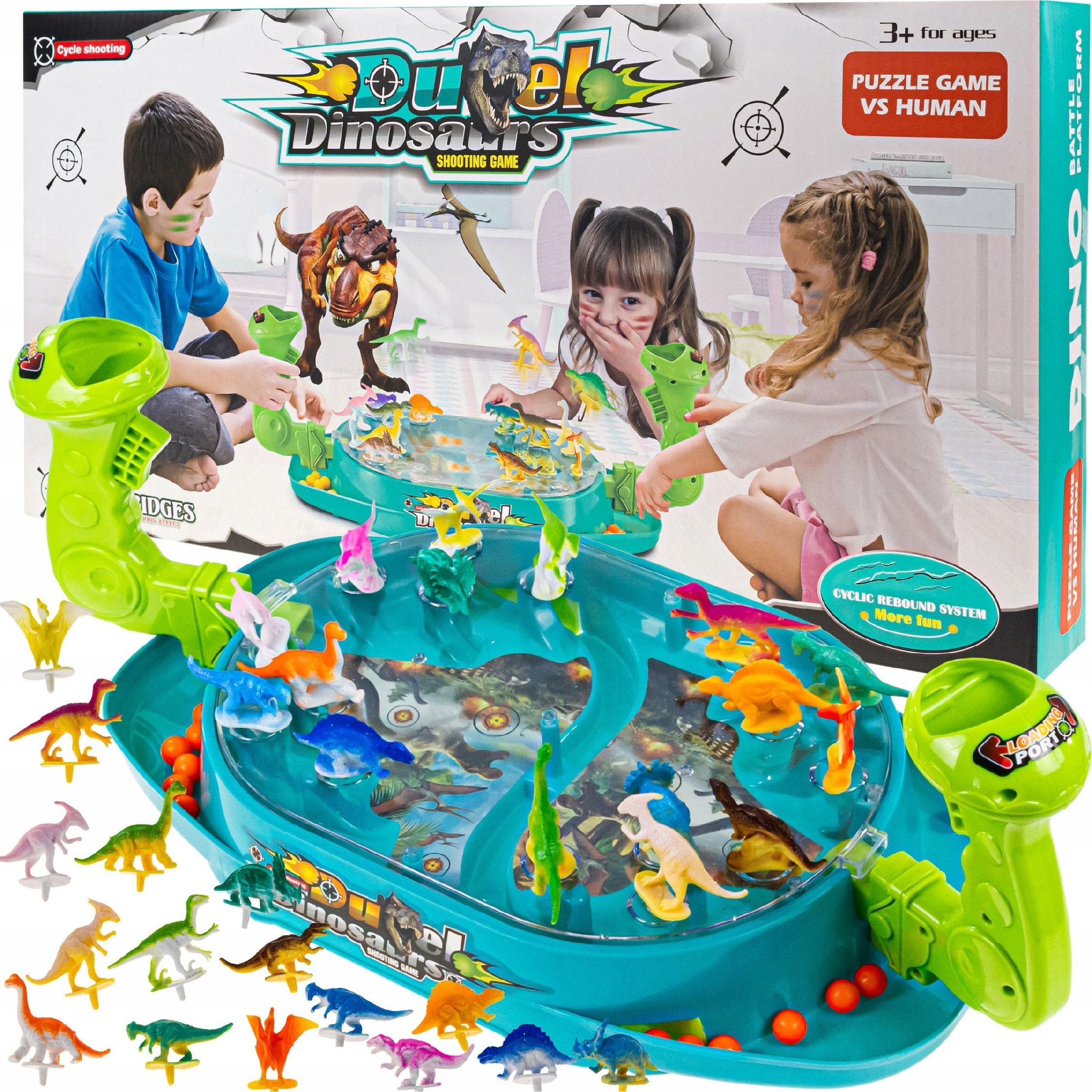 Dinozaury Gra Zręcznościowa Dla Dzieci Dino Strzelanka Interaktywna Gra