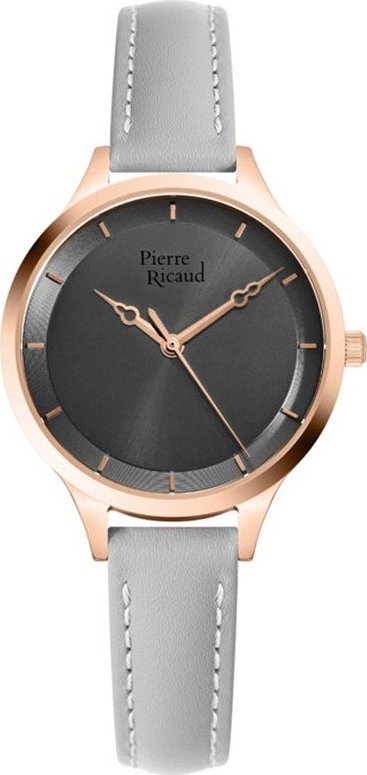 Zegarek Pierre Ricaud Zegarek damski Pierre Ricaud P21015.9GR7Q szary