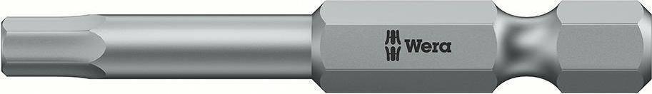 Wera Bit Ciągliwo-Twardy 1/4" DIN3126E 6,3 do Śrub z Łbem z gniazdem 6-katnym 2,5x50mm Wera