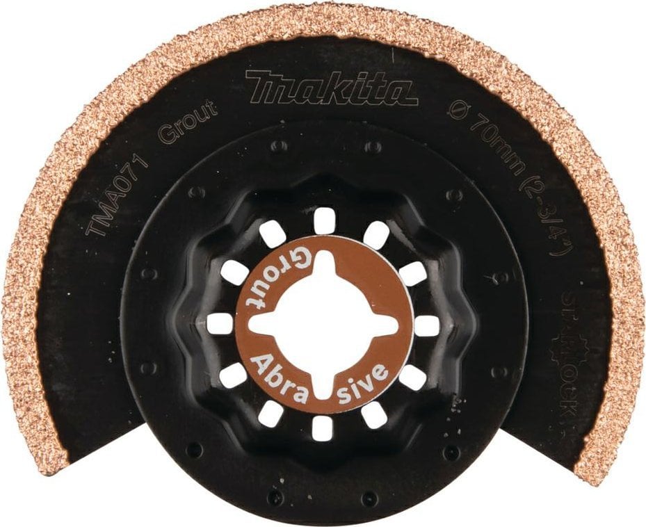 Makita MAKITA MT BRZESZCZOT ŁUKOWY DO WĄSKICH SZCZELIN 70mm K50 SEGMENTOWY, MULTITOOL