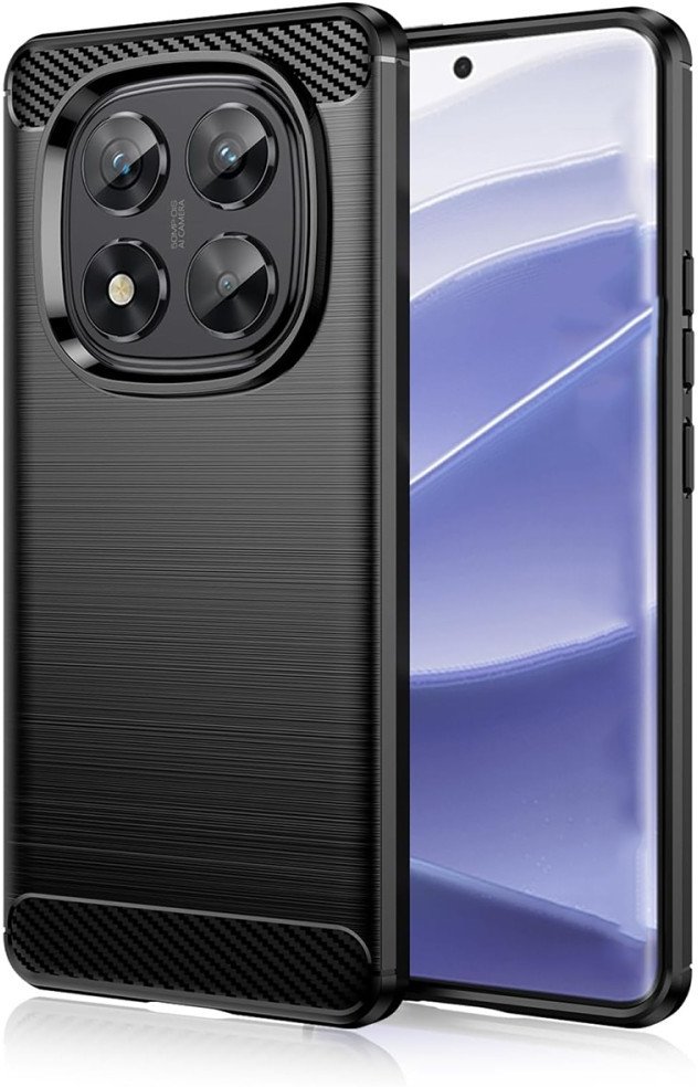 Etui Supero TpuCarbon do POCO X7, czarne