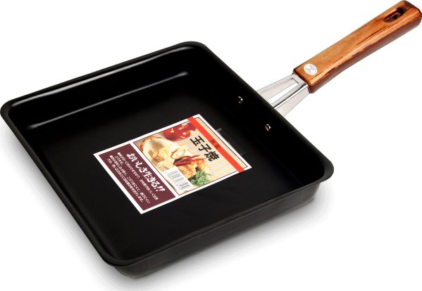 Patelnia Emro Aziatica Patelnia stalowa do tamagoyaki, duża - 22 x 23cm