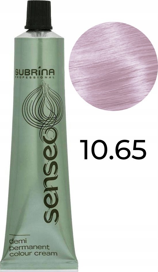 Subrina Professional Subrina Professional, Senseo, Ammonia-Free, Demi-Permanent Hair Dye, 10/65 Light Blonde Mahogany, 60 ml For Women