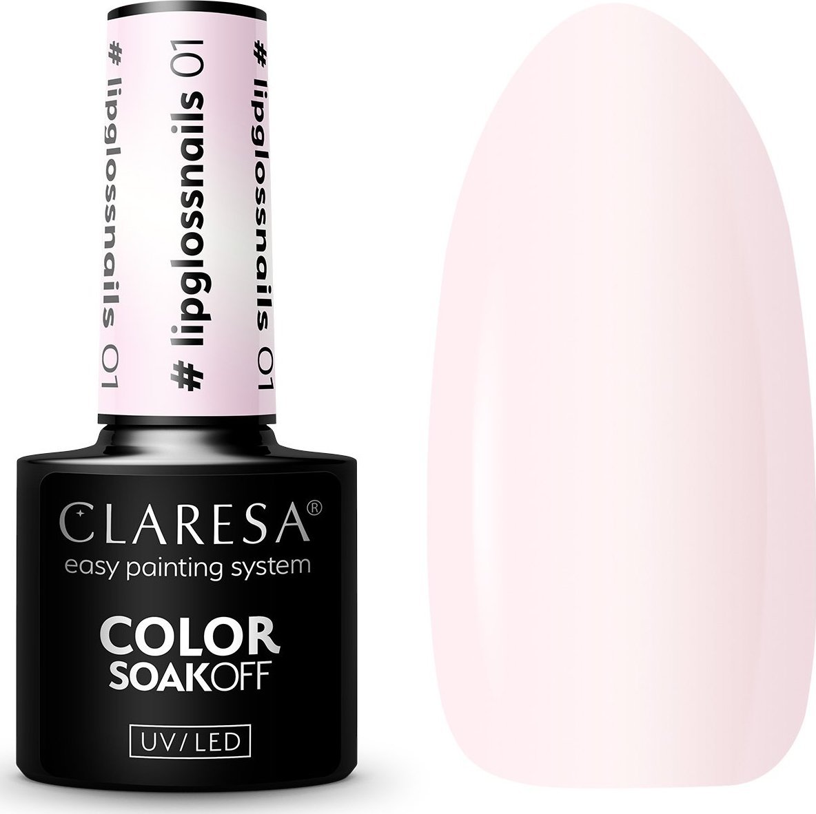 Claresa Lakier hybrydowy LIPGLOSSNAILS 1 5g
