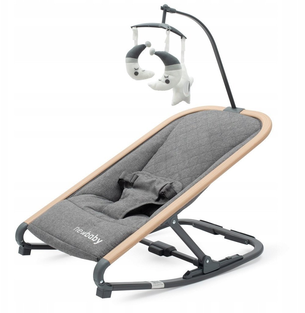 NB LEŻACZEK BUJACZEK SNUGGLE SZARY 8596164157992