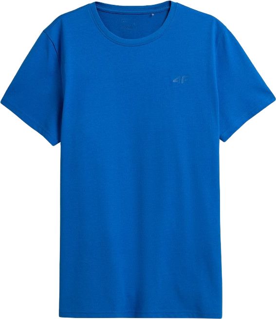 4f Koszulka męska H4Z22-TSM352 Niebieska r.S