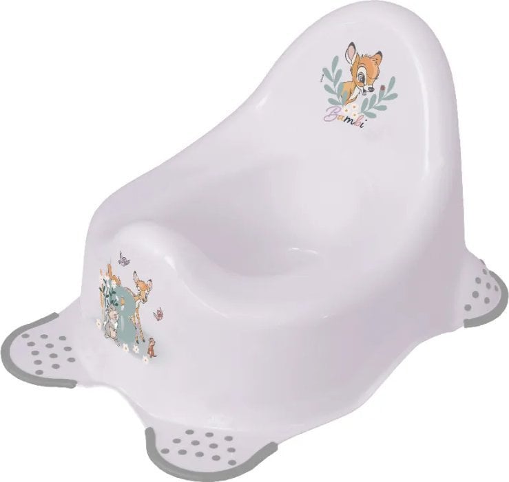 Keeeper Nocnik dziecięcy z funkcją antypoślizgową Adam Bambi biały