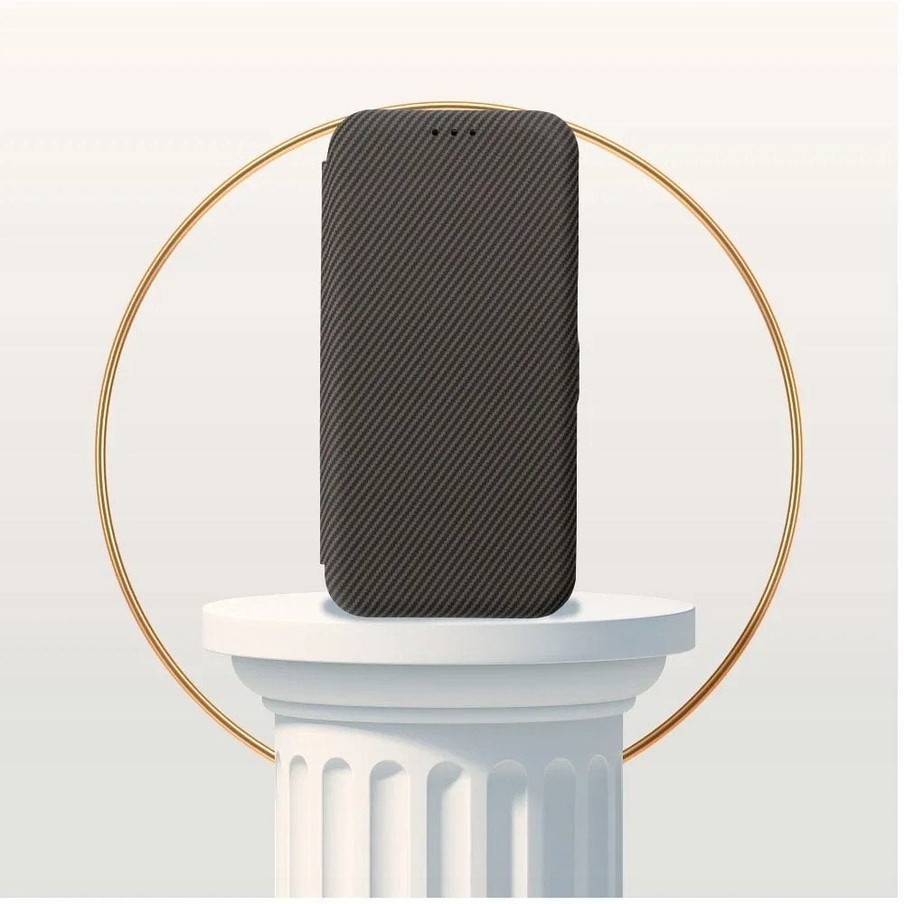 Kabura FOLIO Side Magnet do IPHONE 14 PRO brązowy