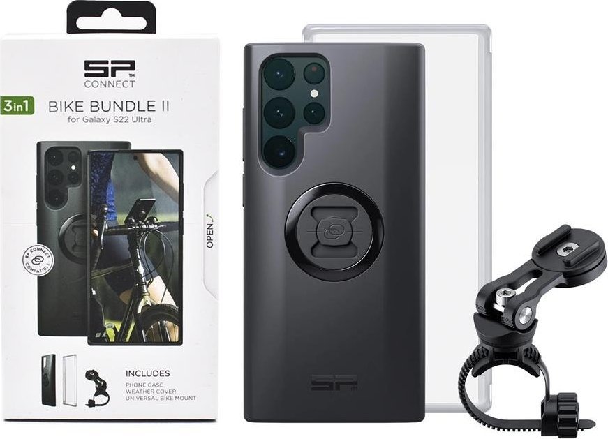 SP Connect Zestaw SP Connect Bike Bundle II, uchwyt + etui do Samsung S22 Ultra