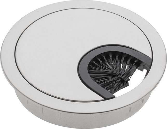 VivoLink Desk Grommet Ř60mm Aluminum