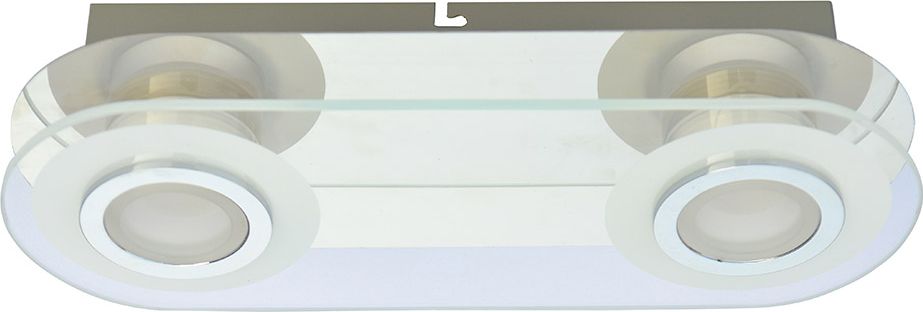 Lampa sufitowa Italux Plafon sufitowy metalowy do jadalni Italux Flavio ledowy MD14088-02 CH