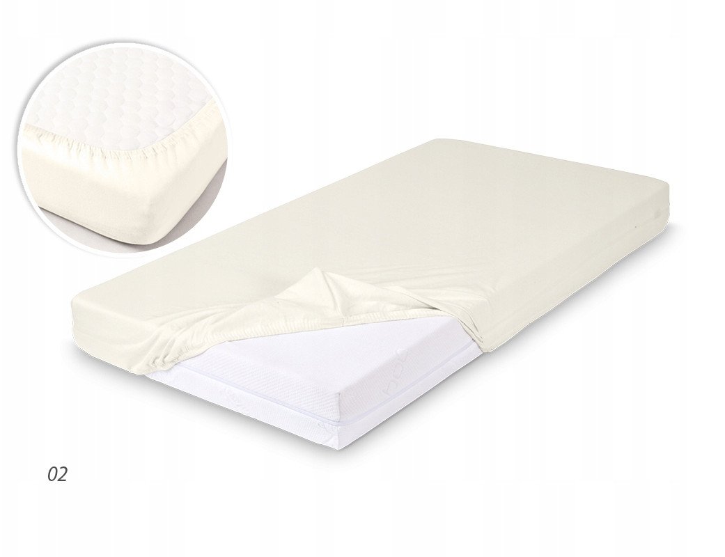 Prześc. BAMBOO z gumą roz. 90x190/200x20