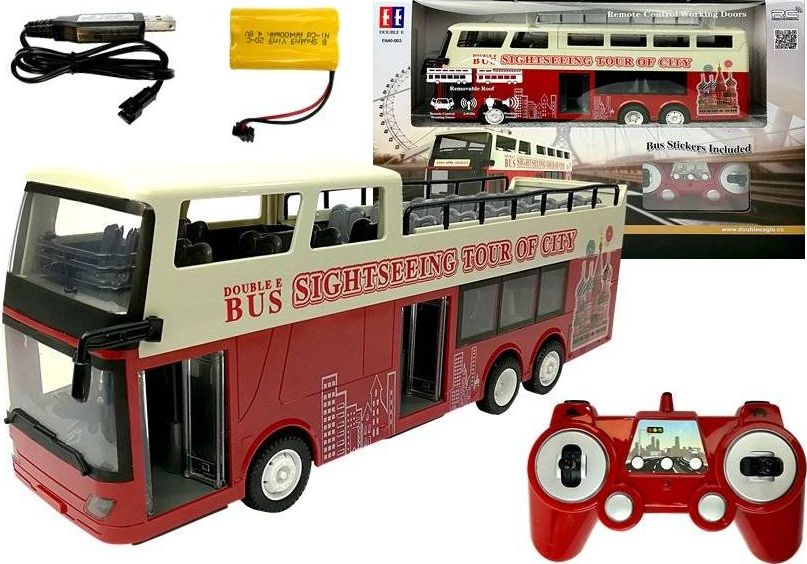 Lean Sport Autobus Piętrowy Zdalnie Sterowany R/C 2.4G 1:18