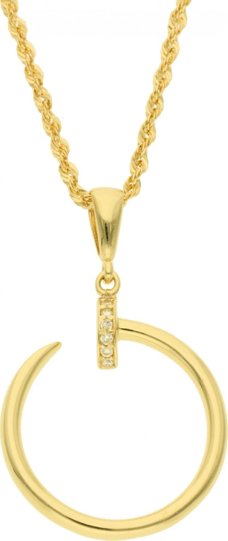 Rosanto Modna złota zawieszka 585 14k