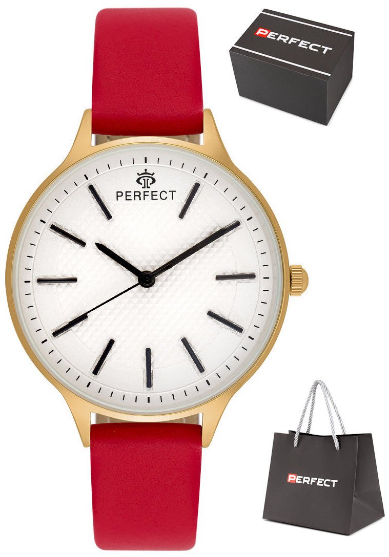 Zegarek Perfect E357-04 damski modowy czytelny .