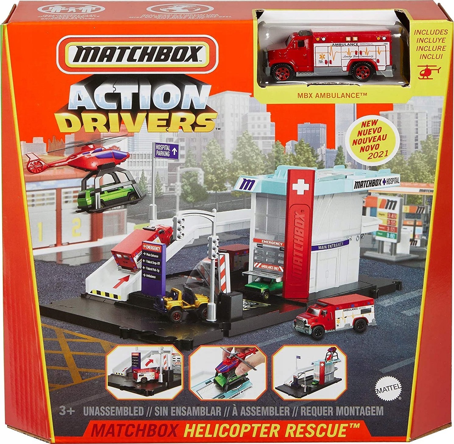 Mattel MB PRAWDZIWE PRZYGODY ZEST START AST GVY82 WB4