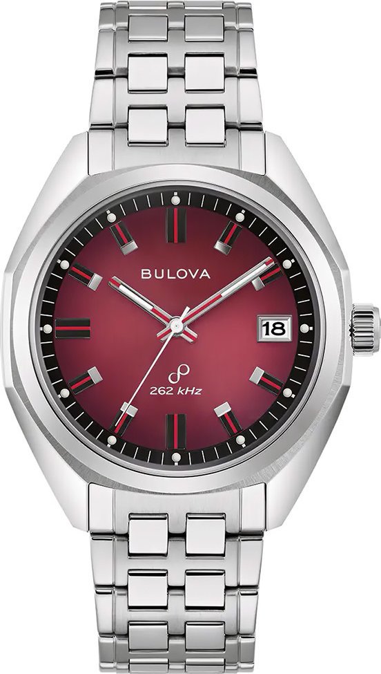 Zegarek Bulova Zegarek męski Bulova 96B401 srebrny
