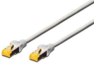 Digitus Patchcord S-FTP, CAT.6A, szary, 0.5m (DK-1644-A-005)