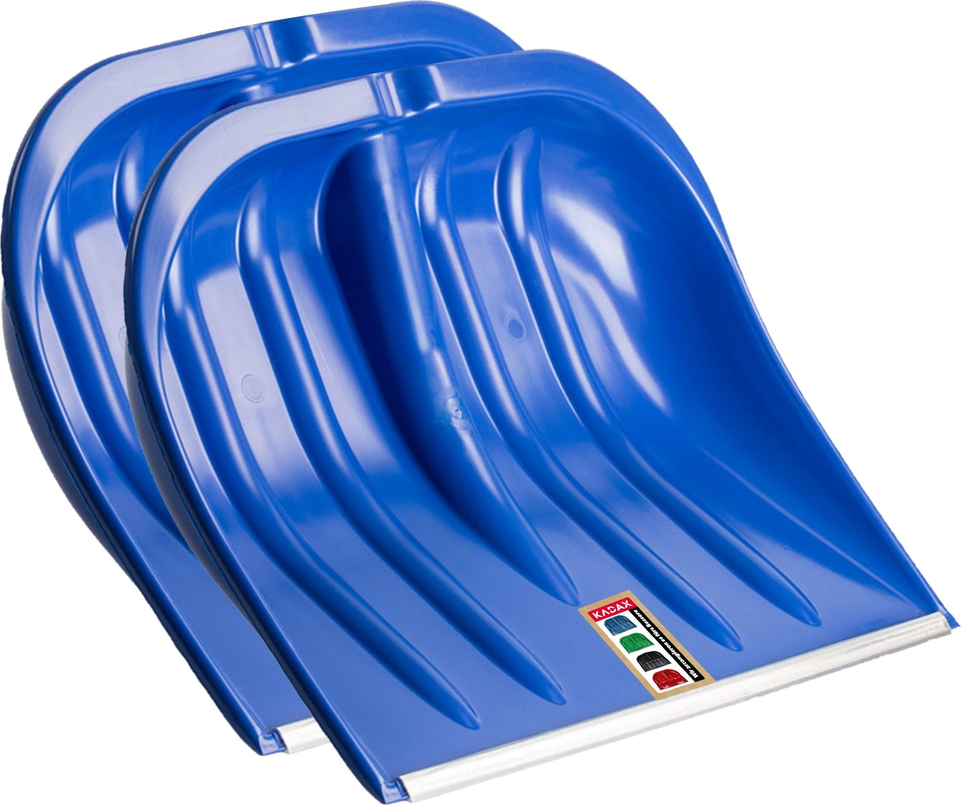 Kadax Szufla Łopata Do Śniegu Aluminium Bez Trzonka 2szt