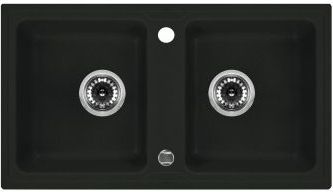 Zlewozmywak Deante ZORBA - 78 x 43,5 cm (ZQZ2203) plus bateria NEMEZJA (BEN262M)
