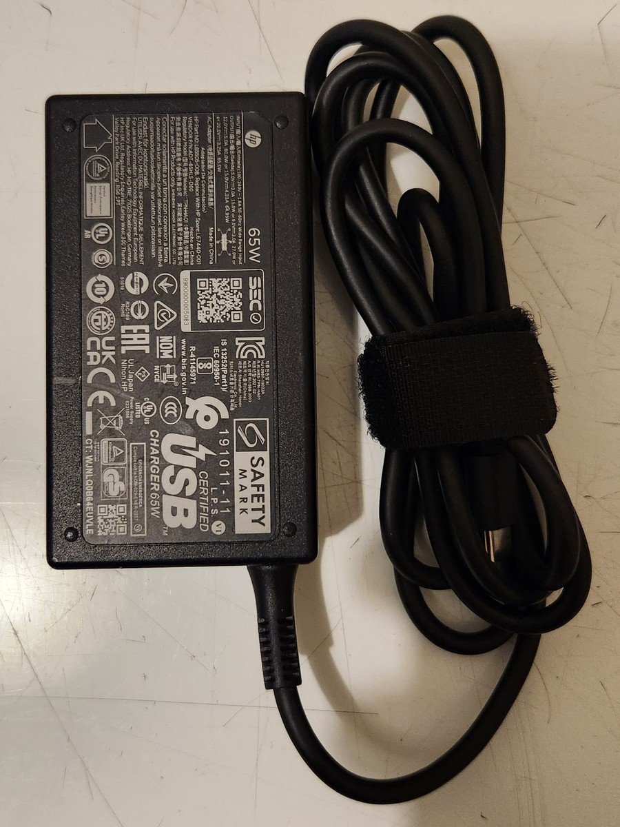 65W USB-C AC power adapter