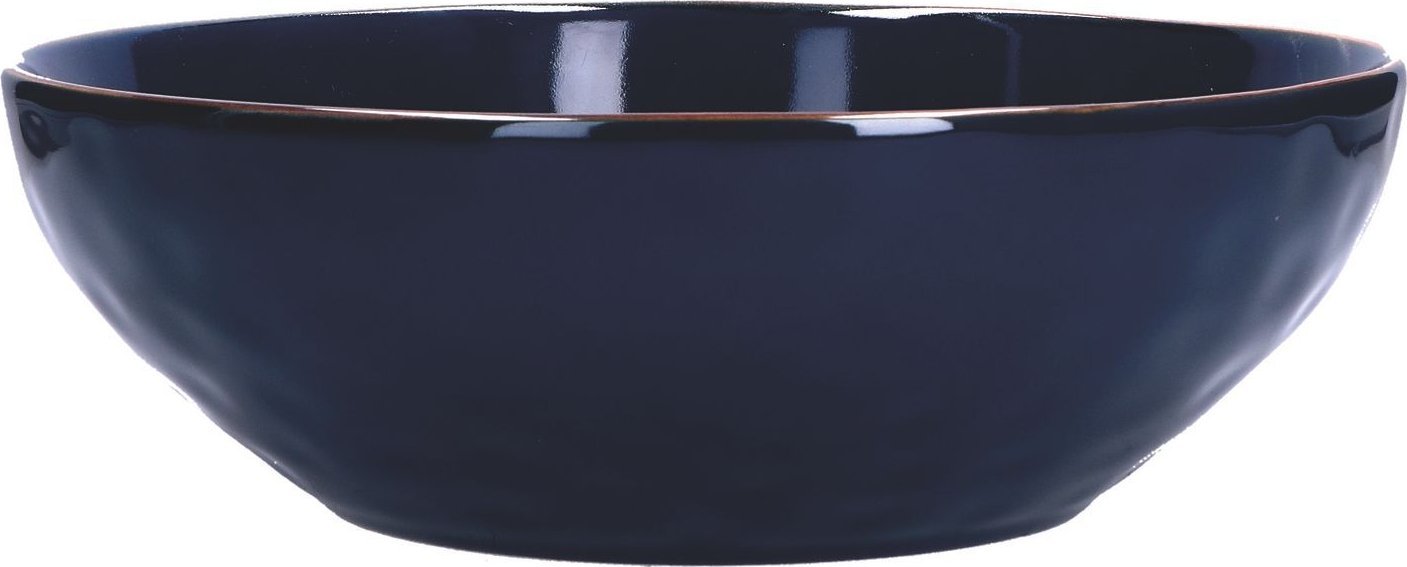 NPC Polska Rose&Tulipani Zestaw 2 misek do sałatek z kamionki 26 cm kobaltowy