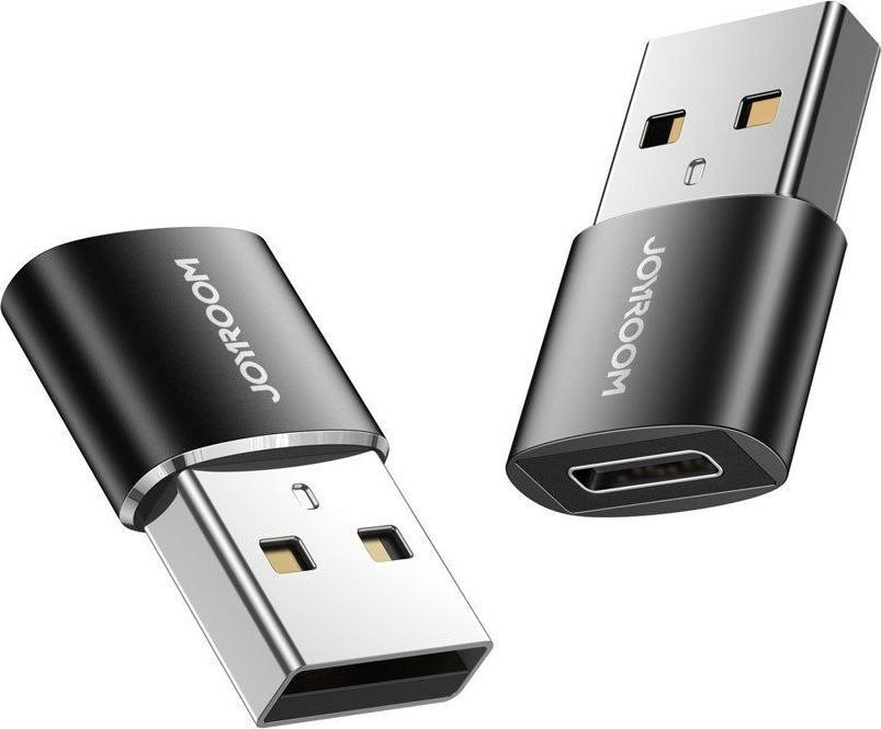 Adapter USB Joyroom USB-C - USB Czarny (HT-3061-6941237149121)