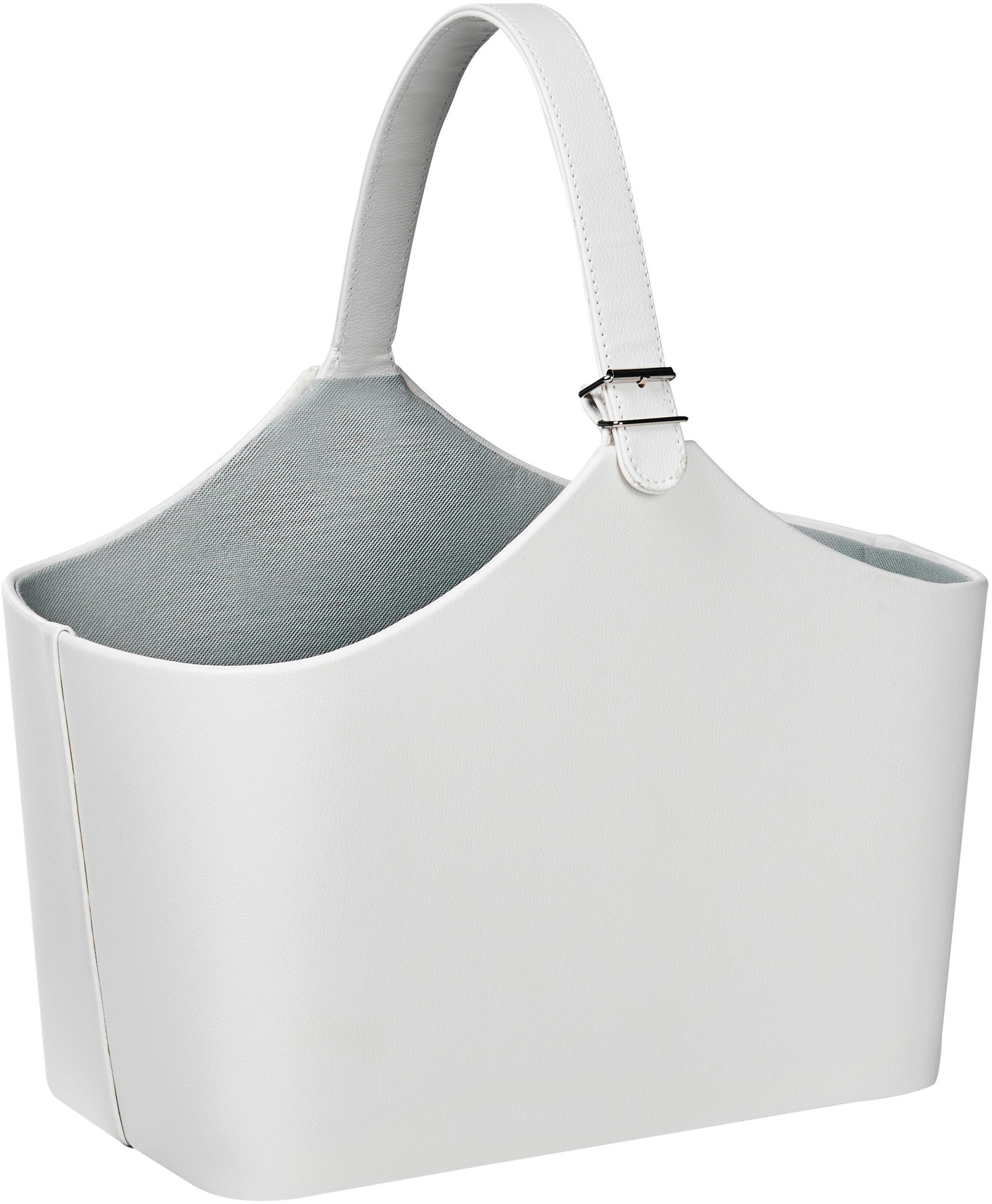 Kosz na pranie Beliani Kosz ELAM Jasnoszary