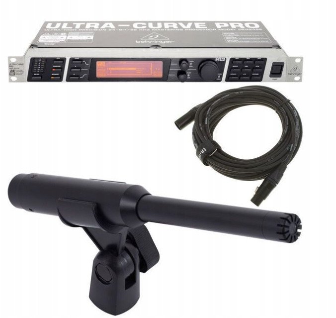 Zestaw Behringer DEQ2496 Ultra-Curve Pro Procesor EQ + mikrofon + kabel