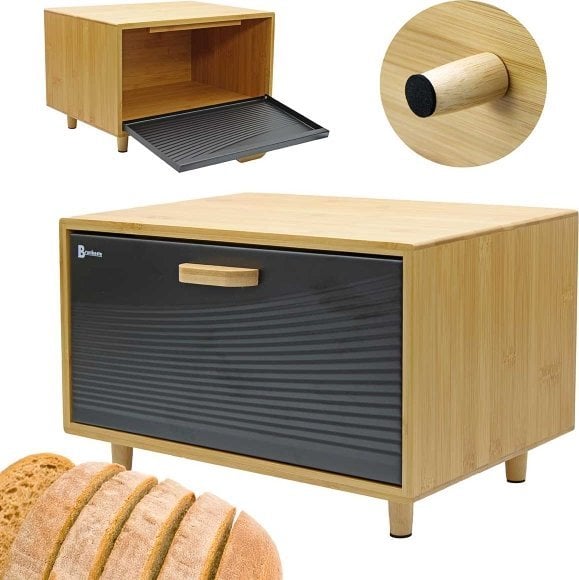 CHLEBAK POJEMNIK BAMBUSOWY NA PIECZYWO 4252