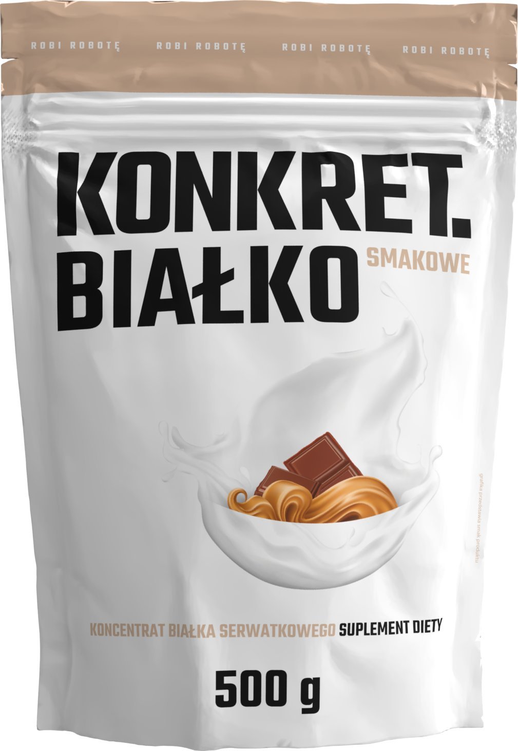 Białko smakowe 500 g baton z masłem orzechowym WPC WHEY KONKRET