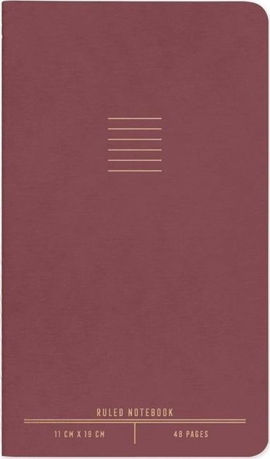 Designworks Ink Notatnik Flex Cover Burgundy