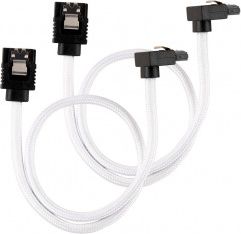 Corsair SATA - SATA, 0.3m, Biały (ZUAD-1053)