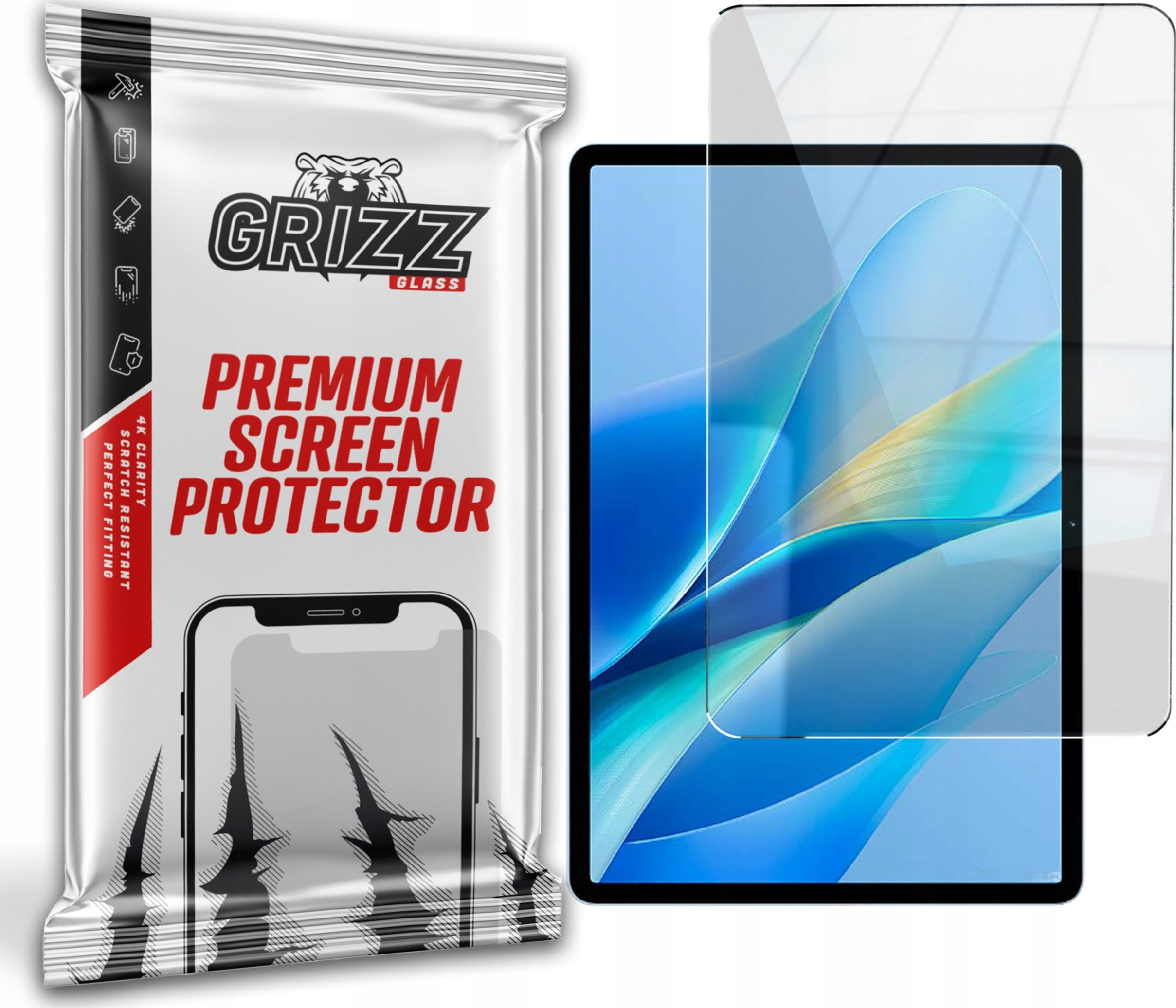 GrizzGlass Szkło hybrydowe GrizzGlass HybridGlass do Vivo Pad Air