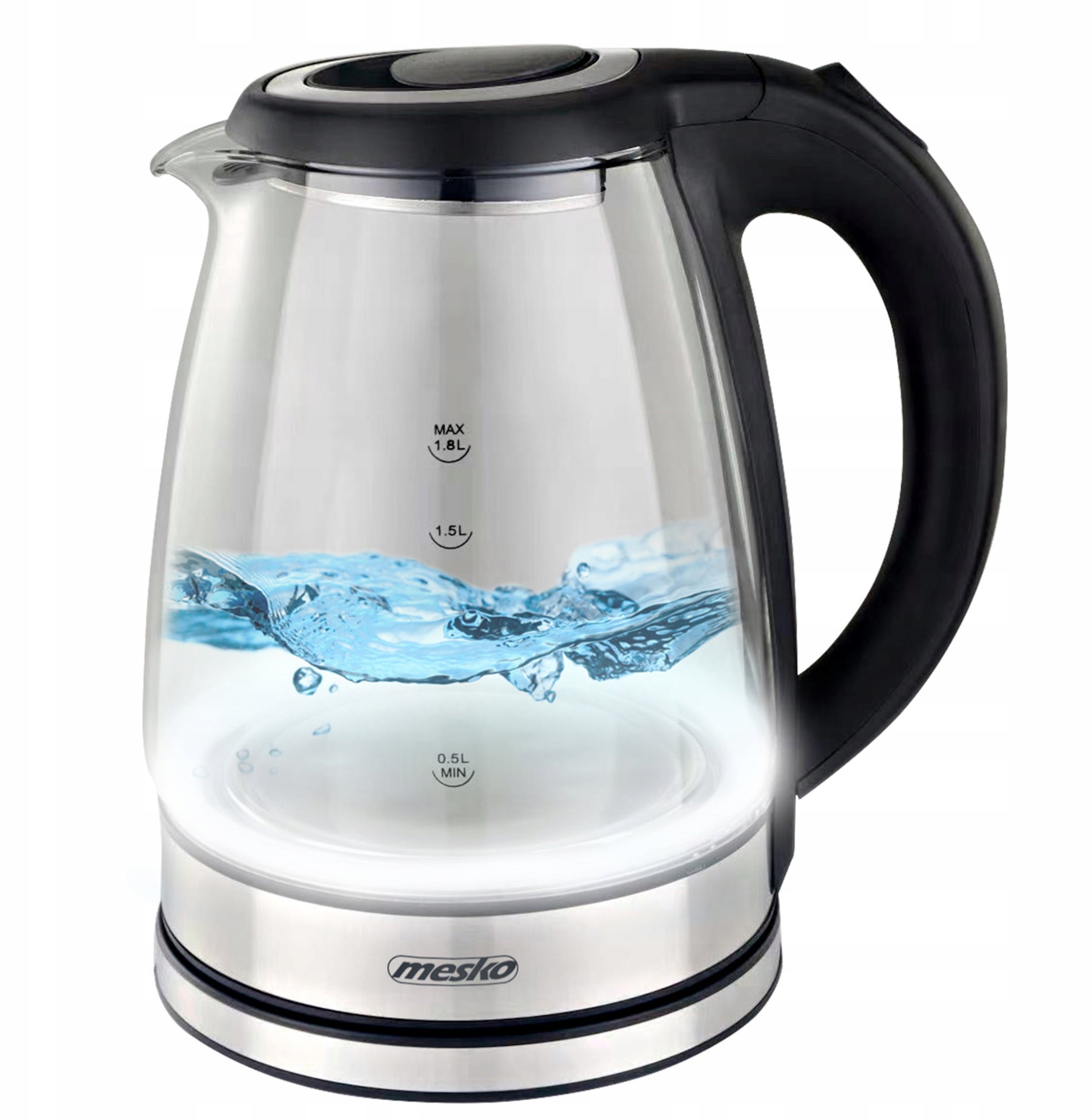 Czajnik elektryczny szklany 1,8L