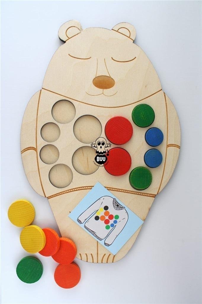 buu Borys niedźwiedź w sweterku