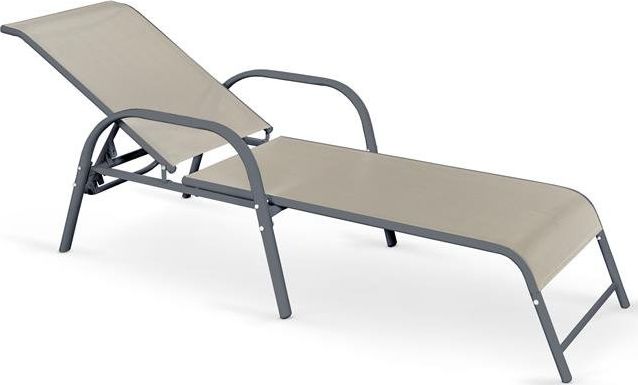 Halmar Leżak MOSLER szary