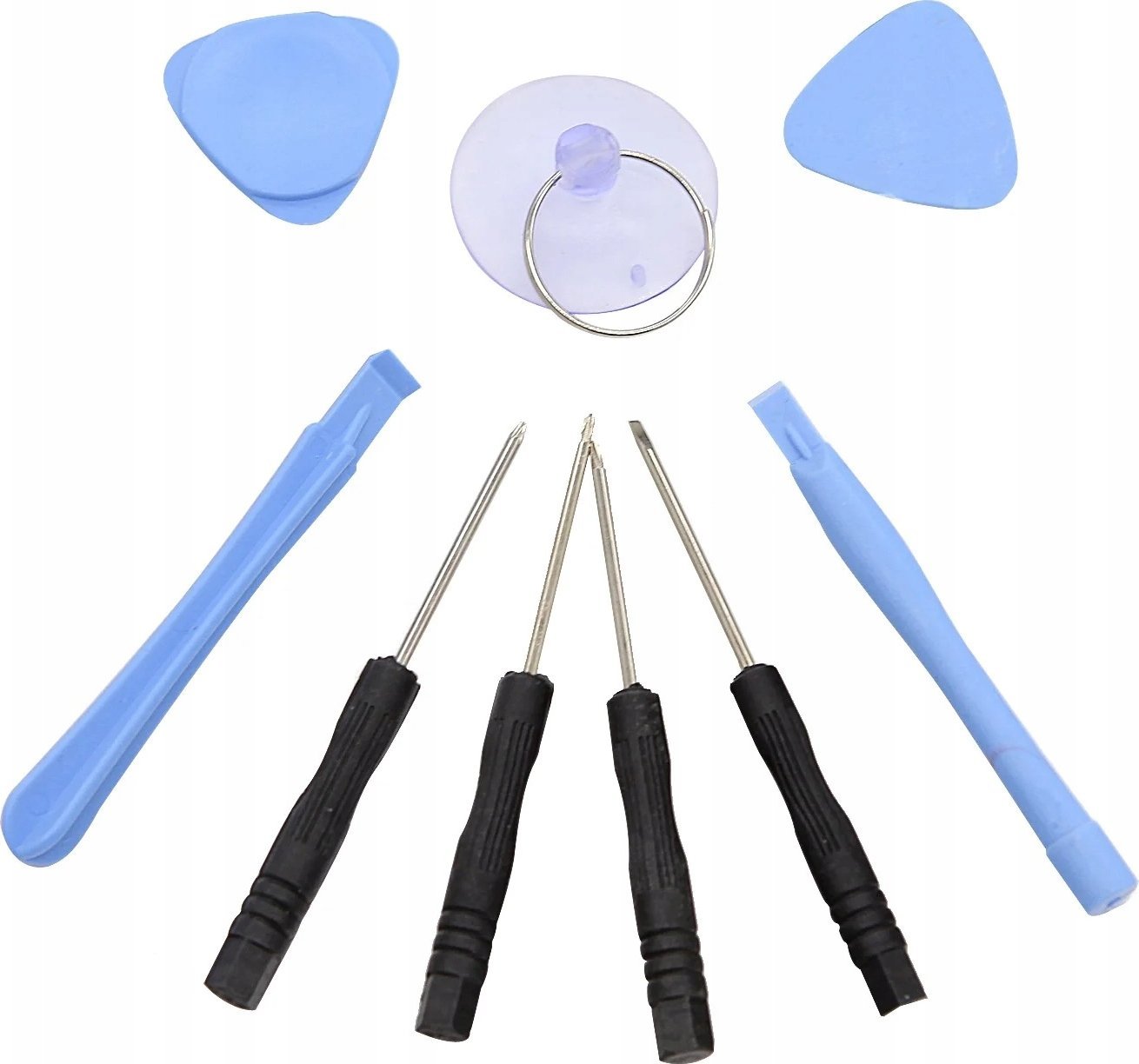 Rosfix ZESTAW NARZĘDZI GSM SERWISOWYCH 10W1 DO TELEFONU SMARTFONA TABLETA IPHONE