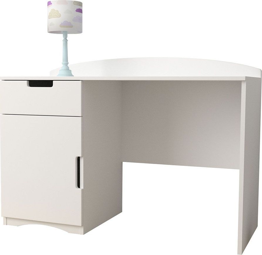 Biurko Elior Pinokio 8X Białe 100 cm x 60 cm