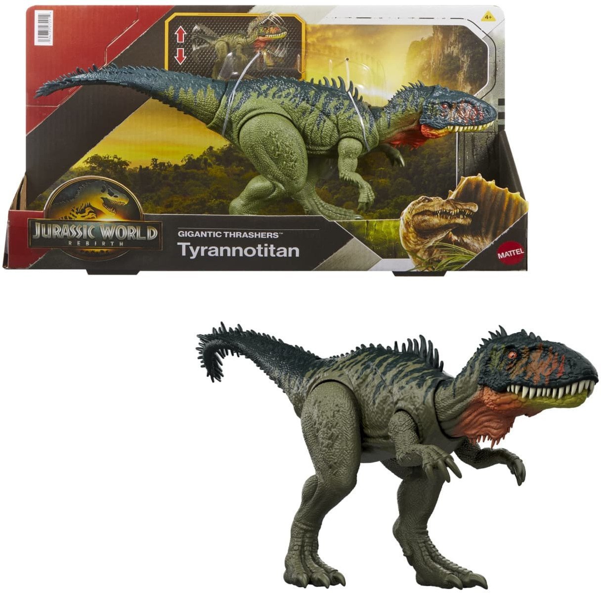 Figurka Mattel Jurassic World - Rebirth Tyranotytan (JCL75)