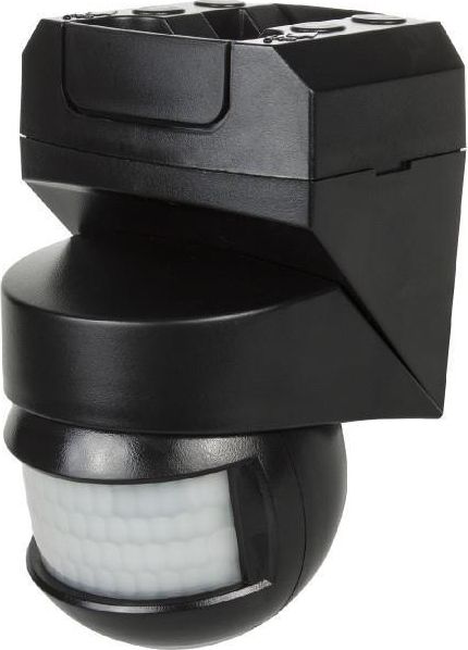 Maclean czujnik ruchu zmierzchu 180° + 360° 2000W czarny (MCE295)